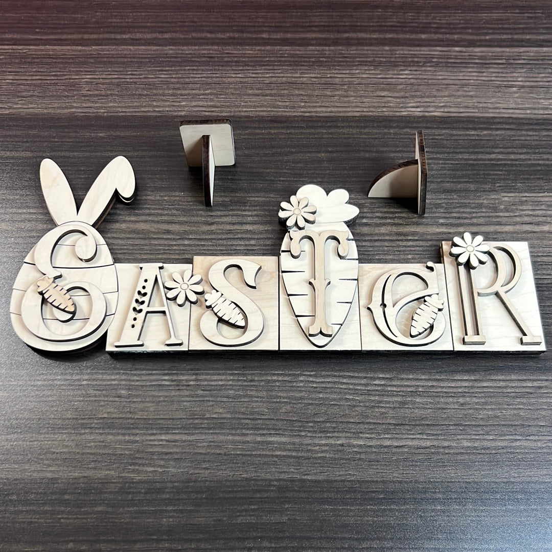 Easter Word Block