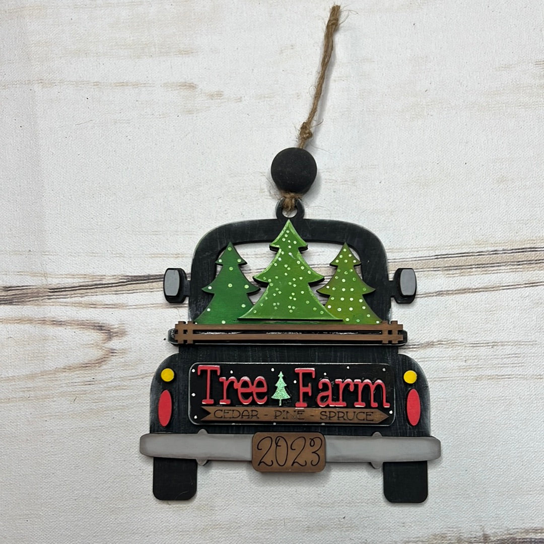 Tree Farm Truck ornament