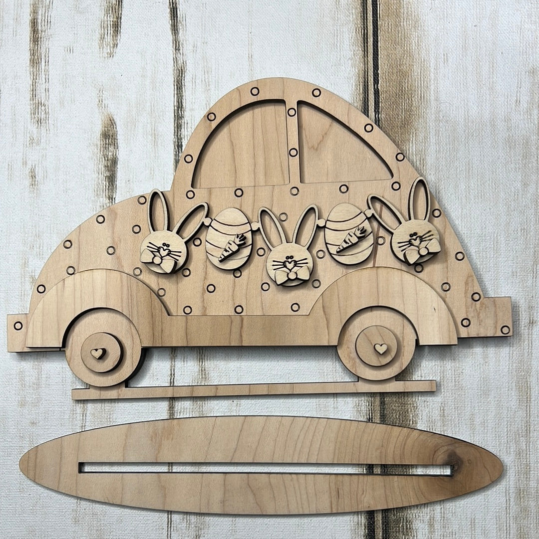 Easter Bunny Bug Car