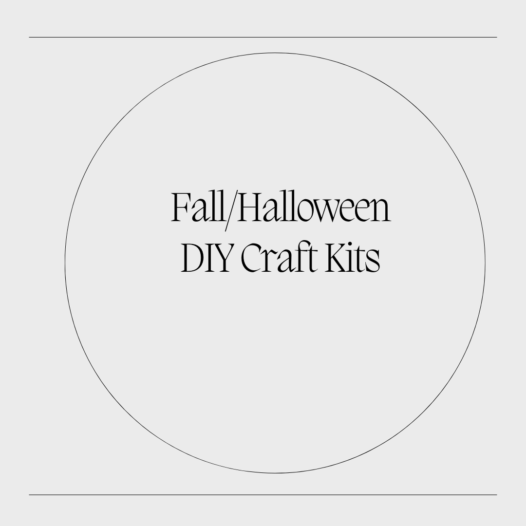 Fall/Halloween DIY Craft Kits