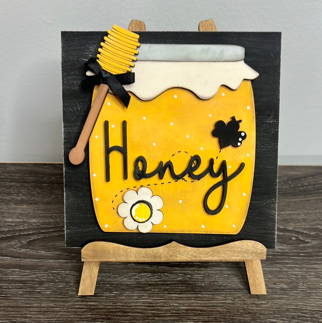 Honey Jar Sign 6”