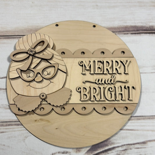 Mrs. Claus Merry & Bright