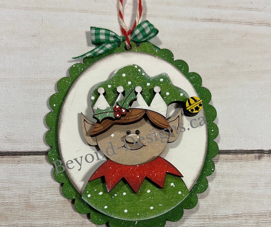 Boy Elf Ornament