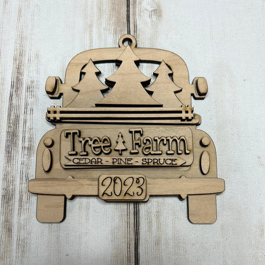 Tree Farm Truck ornament
