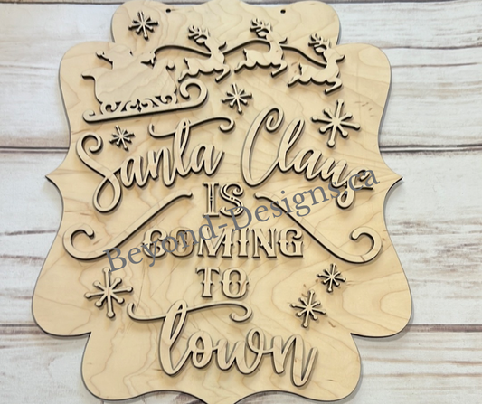 18” Santa Claus is Coming