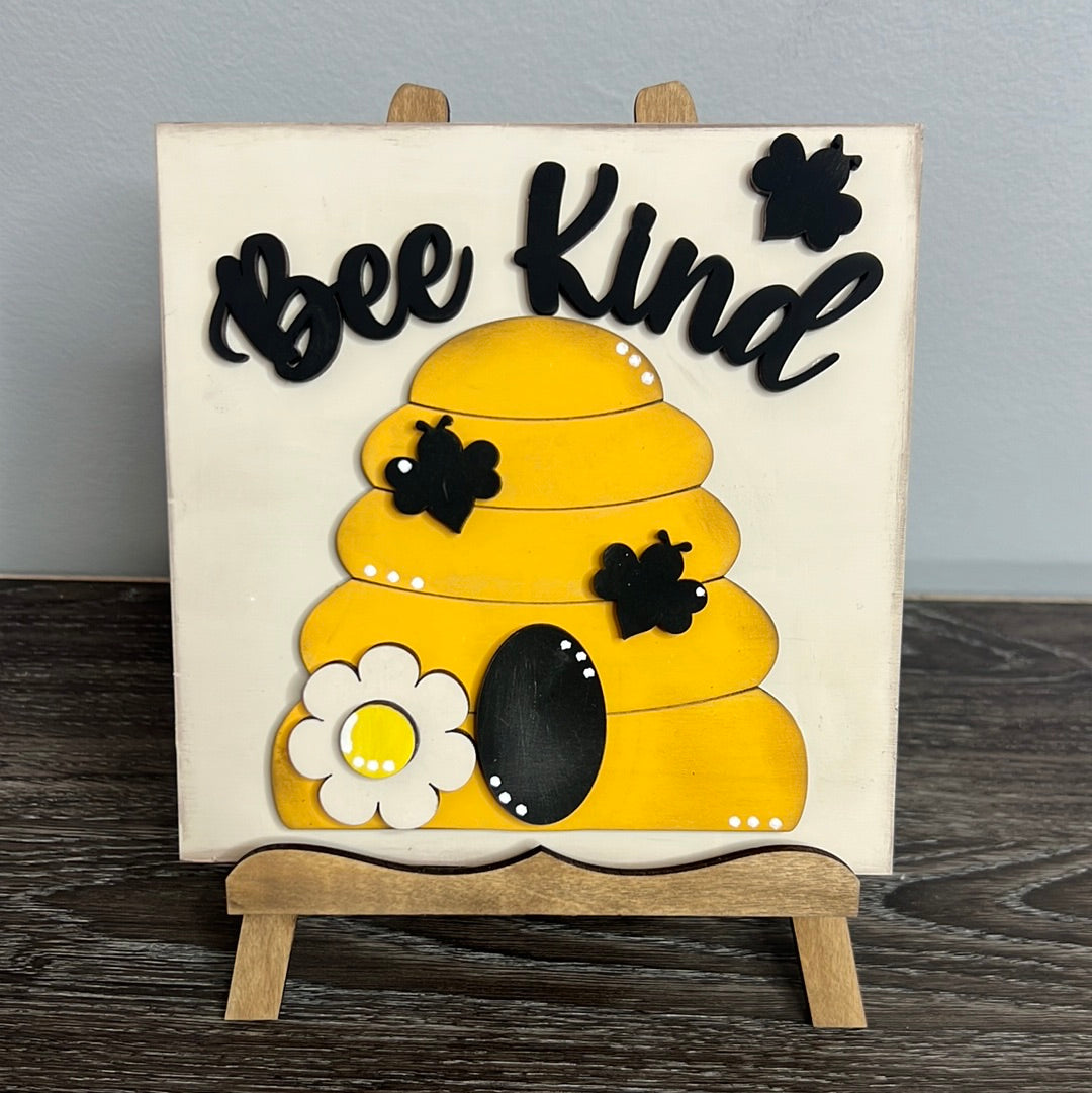 6" DIY Bee Kind Sign