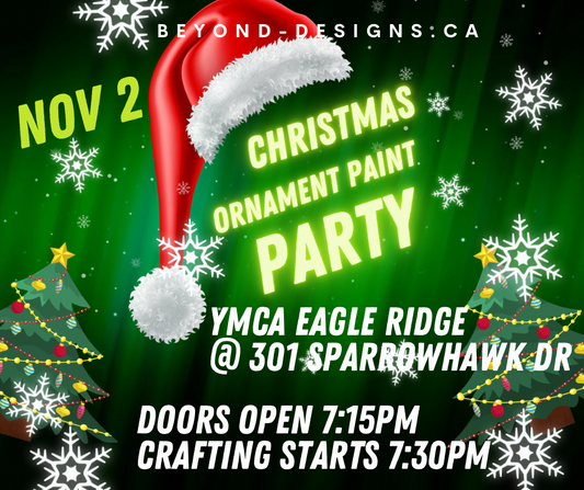 NOV 2 Ornament Craft Night