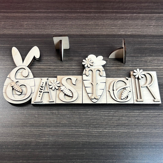 Easter Word Block
