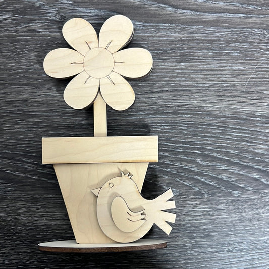 Flower Pot Shelf Sitter
