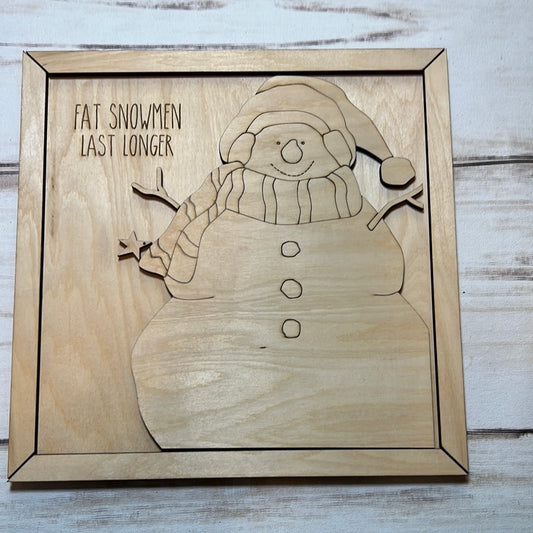 Fat Snowman Last Longer