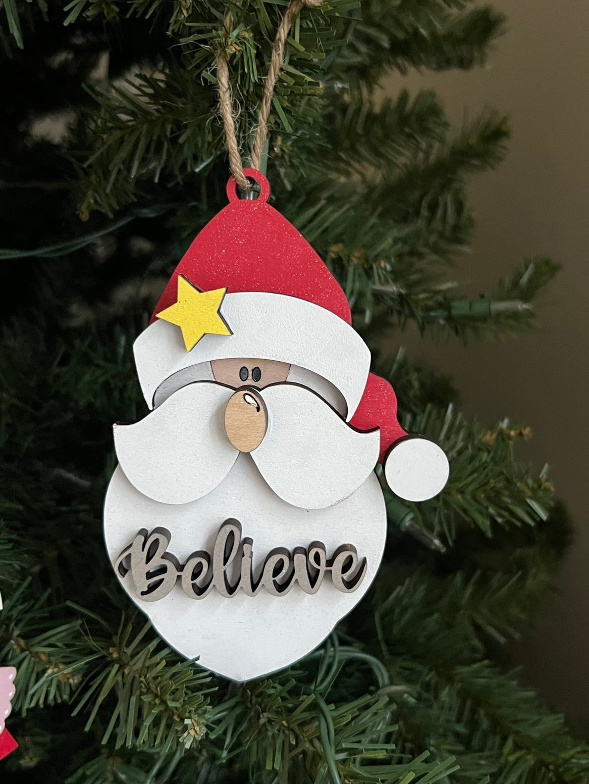 Santa Ornament