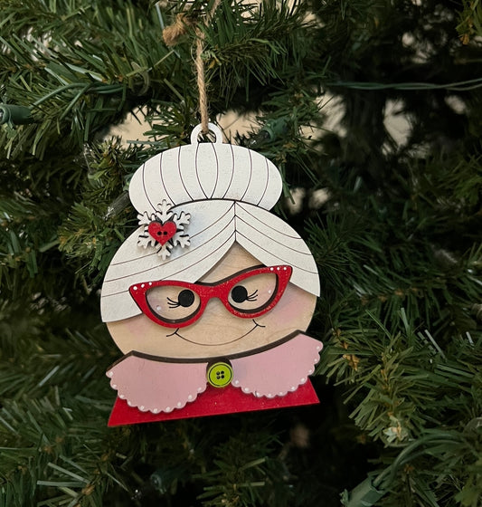 Mrs. Claus Ornament