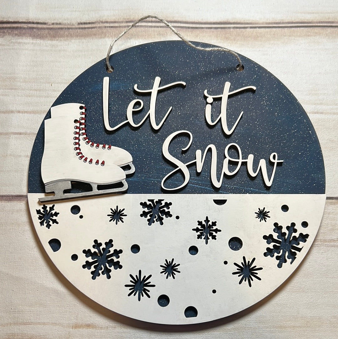 10.5” Let It Snow