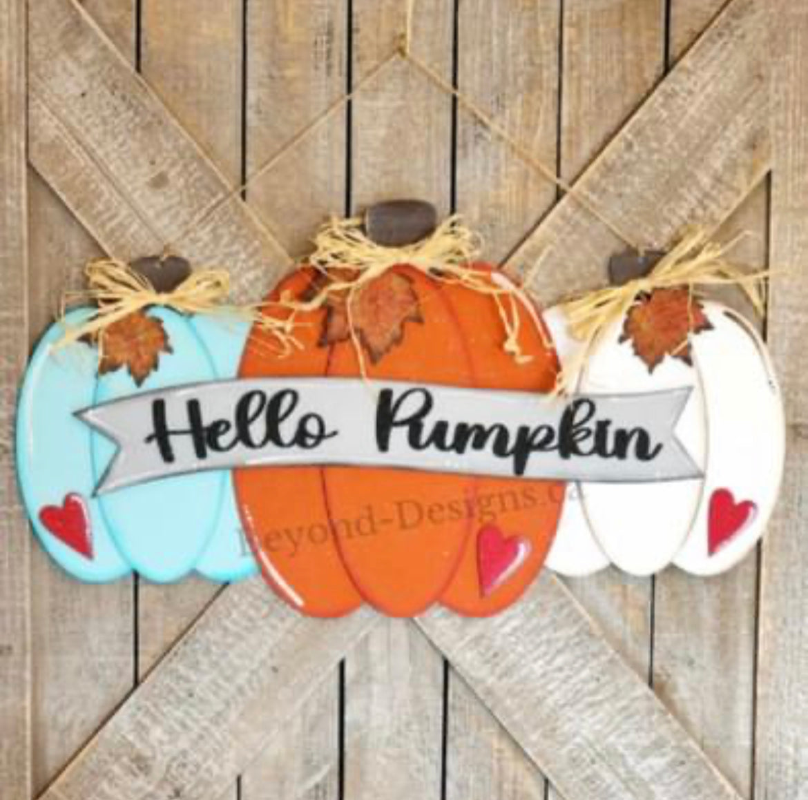 Pumpkin Wall Hanger