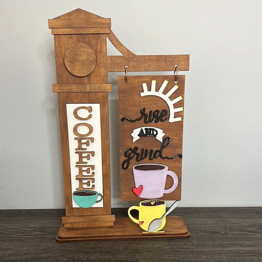 Interchangeable Coffee Post Stand Add-On