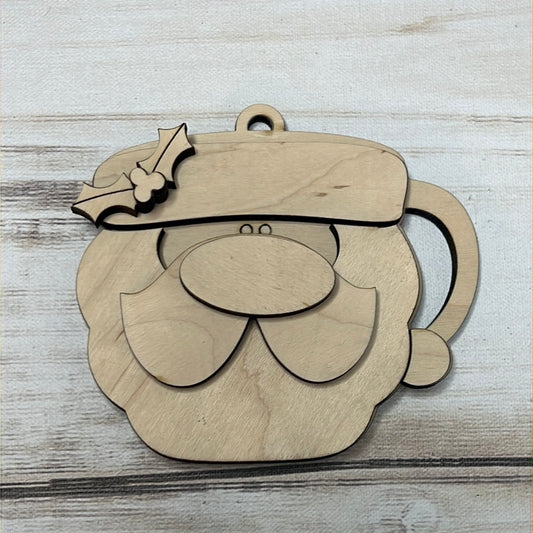Santa Mug Ornament