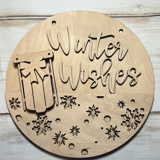 10.5” Winter Wishes