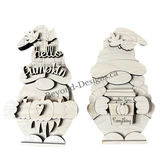 Gnomes Interchangeable set of 2