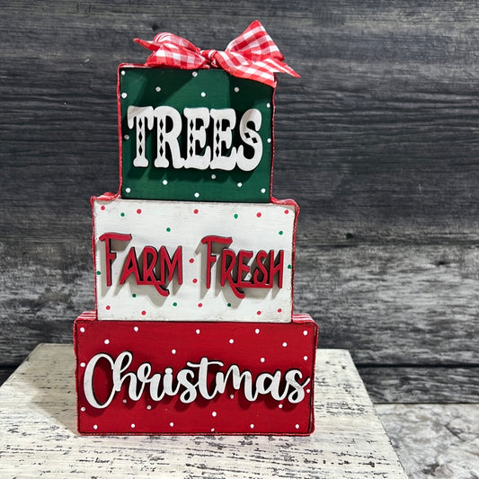 Christmas stacker