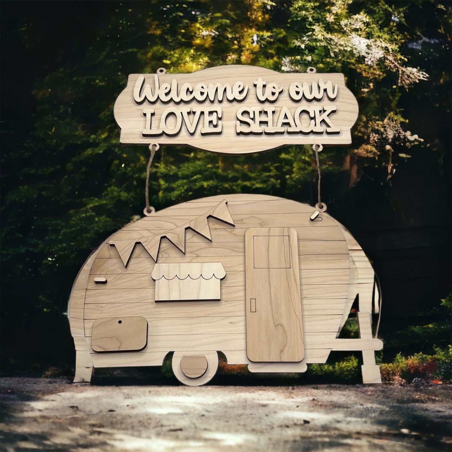 Welcome to our Love Shack hanger