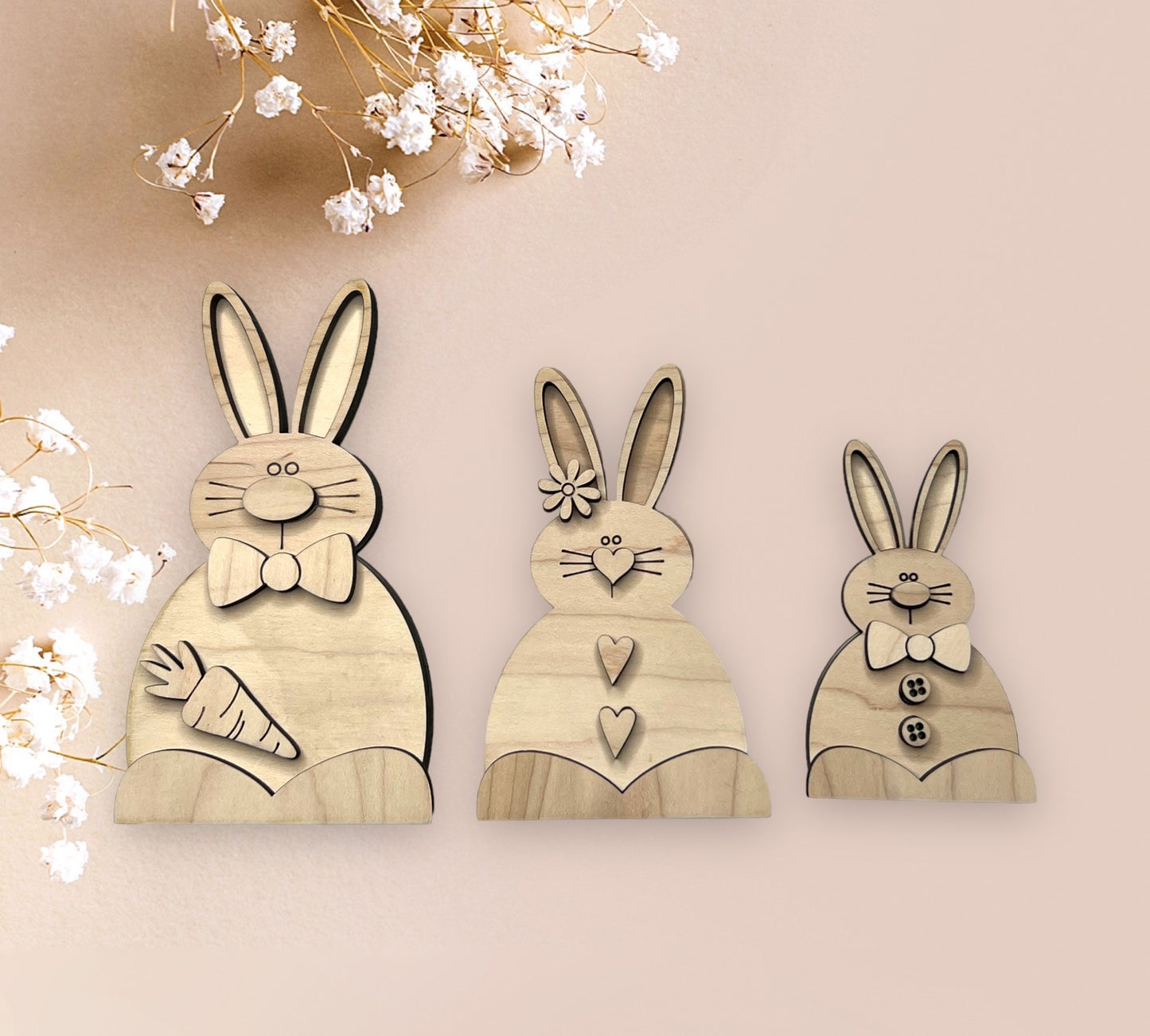 Trio Bunny Set