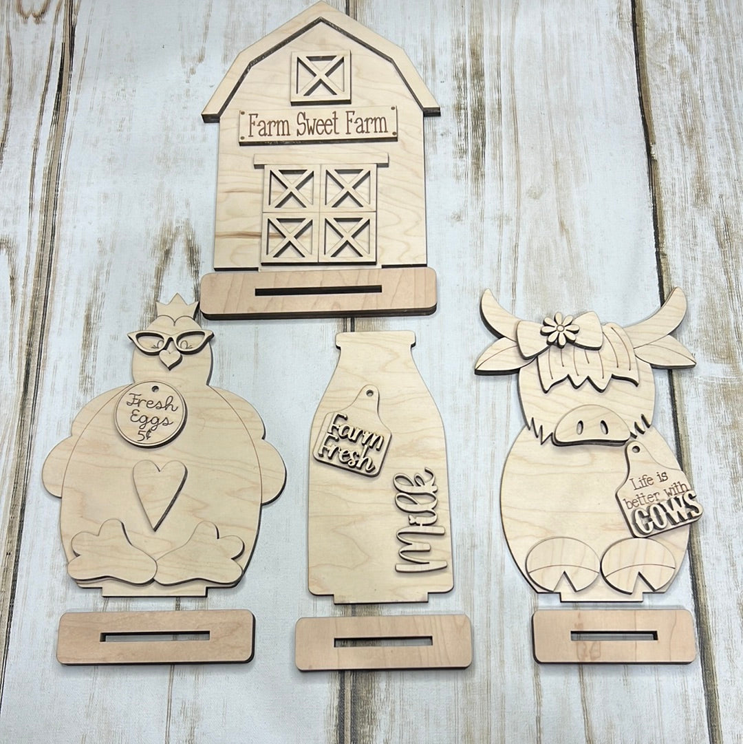 Highland Cow Set