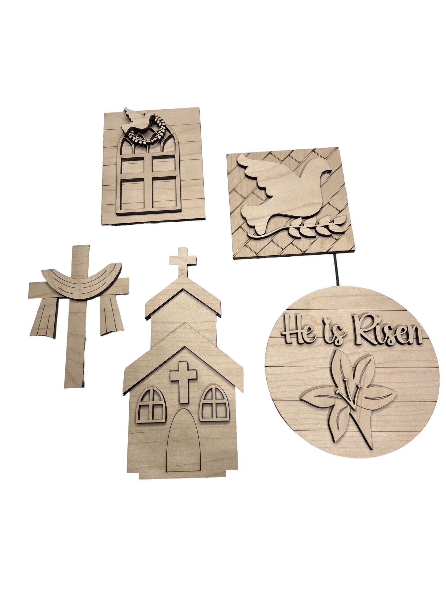 He is Risen Tier Tray set