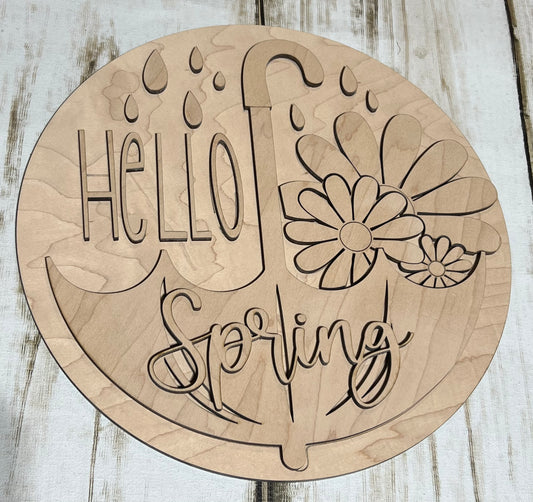 12” Hello Spring