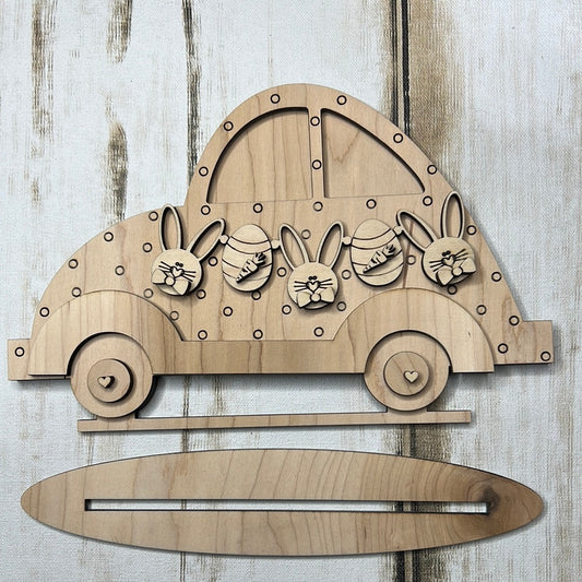 Easter Bunny Bug Car